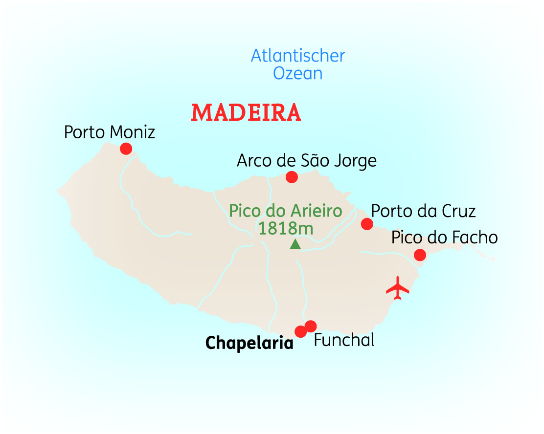 Madeira: Wandern ab Funchal